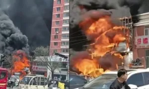 Cháy nhà hàng ở Trung Quốc, 22 người chết Cháy nhà hàng ở Trung Quốc, 22 người chết