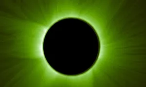 Bức ảnh đầu tiên về nhật thực nhân tạo