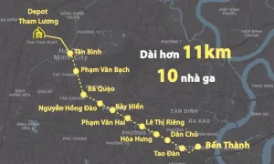 Metro Bến Thành - Tham Lương có tư vấn mới, dự kiến khởi công cuối năm