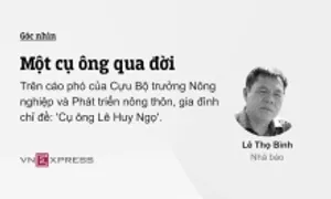 Một cụ ông qua đời