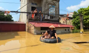Cuộc sống trong lũ của người dân Bắc Ninh