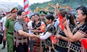 Khởi công trường học cho gần 2.000 con em đồng bào Cơ Tu