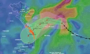 Bão Fengshen sẽ gây lũ vượt báo động ba ở miền Trung