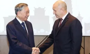 Tổng Bí thư đề nghị doanh nghiệp Việt - Bulgaria tăng hợp tác về khoa học công nghệ, nhân lực